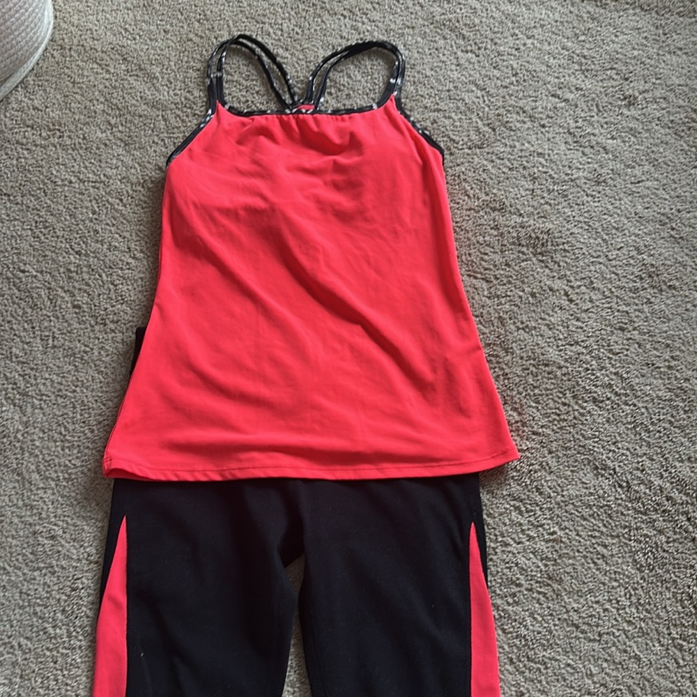 Fabletics leggings and tank set